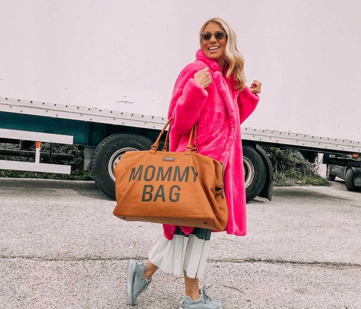 Μαρία Ηλιάκη: Μαμά και κόρη με ίδιο μακρύ puffer μπουφάν