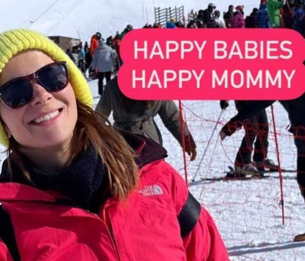 Ελιάνα Χρυσικοπούλου: Για σκι με τις κόρες της