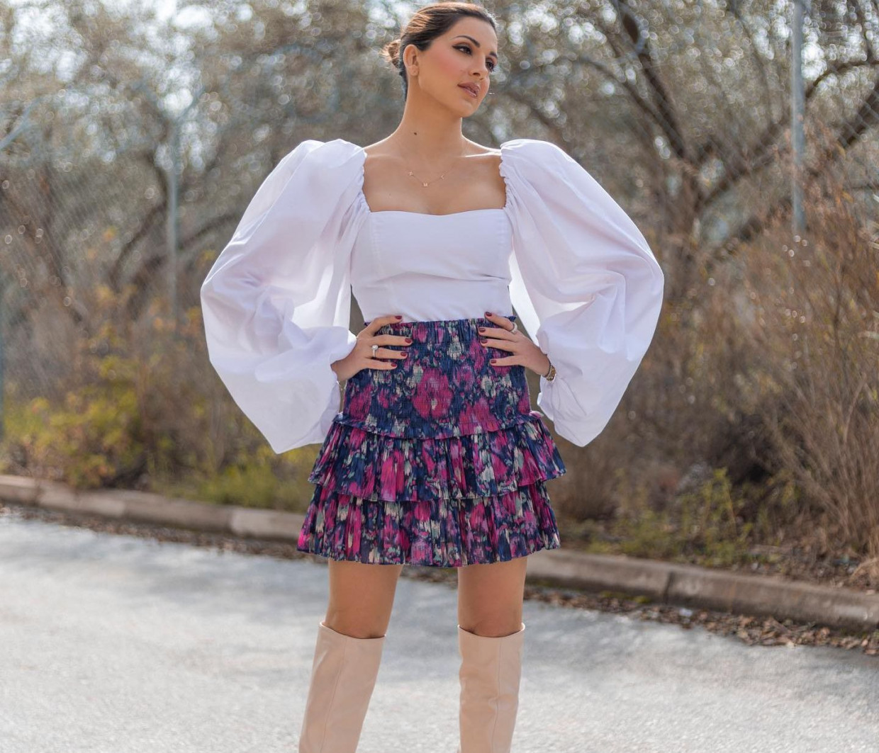 Η Σταματίνα Τσιμτσιλή φόρεσε το ίδιο outfit με δύο διαφορετικούς τρόπους