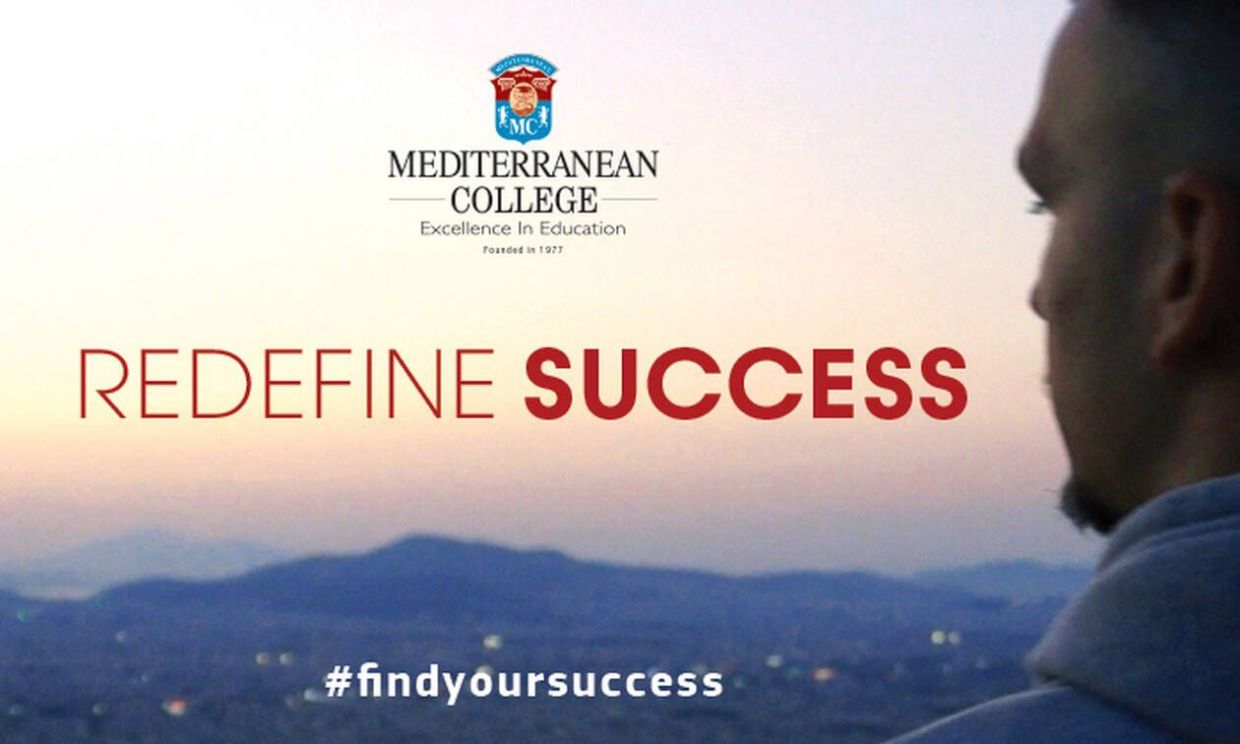 Mediterranean College - REDEFINE SUCCESS: Σπούδασε στο 1o Πανεπιστημιακό Κολλέγιο στην Ελλάδα