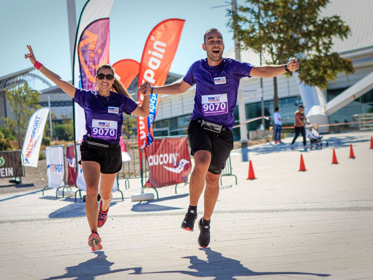 RUN TOGETHER Athens 2022: Τρέχουμε σε ζευγάρια για καλό σκοπό