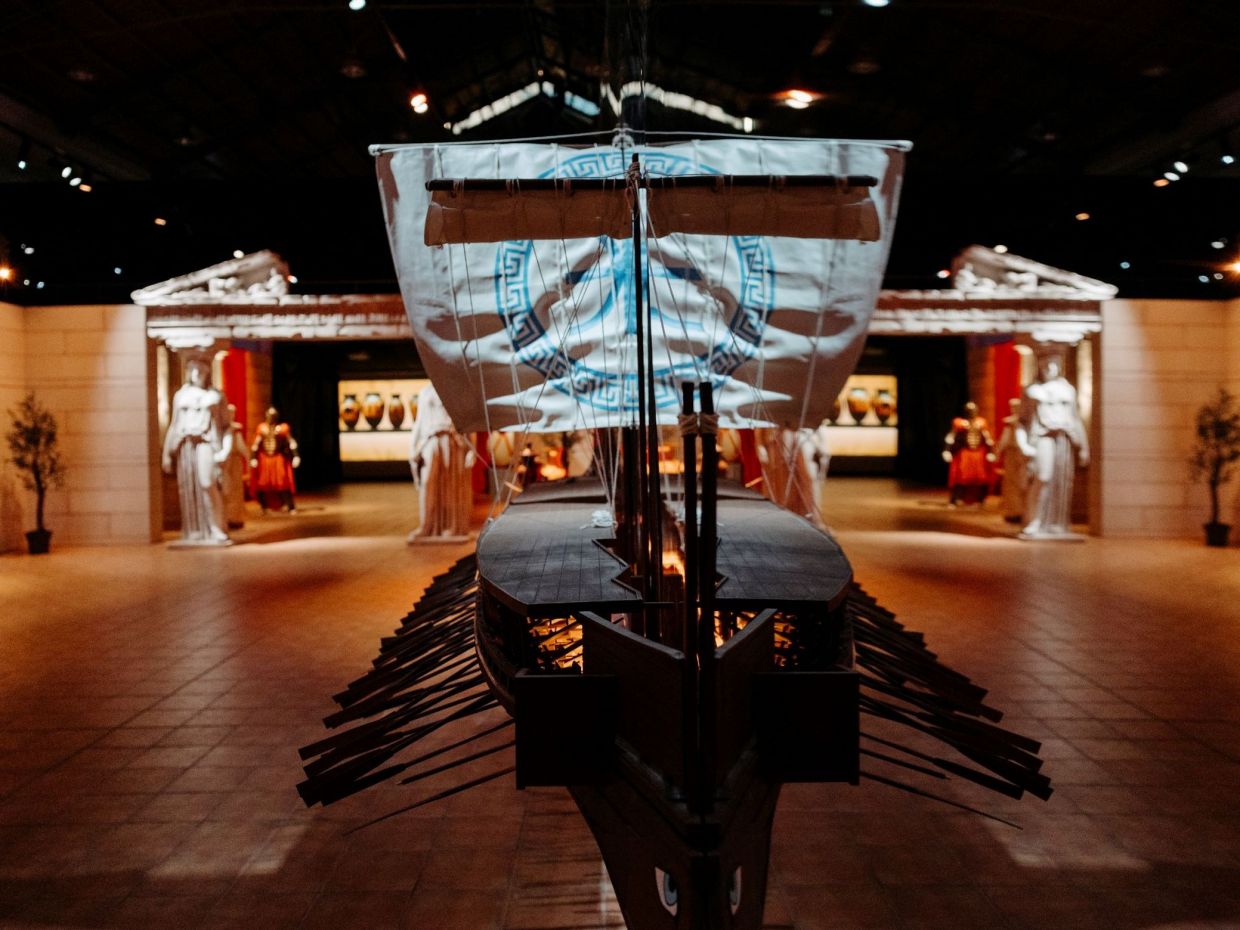 Τελευταίες εβδομάδες για την έκθεση για την Αρχαία Ελλάδα σε σκηνοθεσία Σωτήρη Τσαφούλια