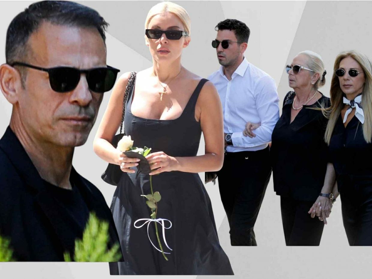 Ο αποχαιρετισμός στην Αλεξάνδρα Νικολαΐδου: Ο θρήνος του Ντέμη, της οικογένειας και των φίλων της