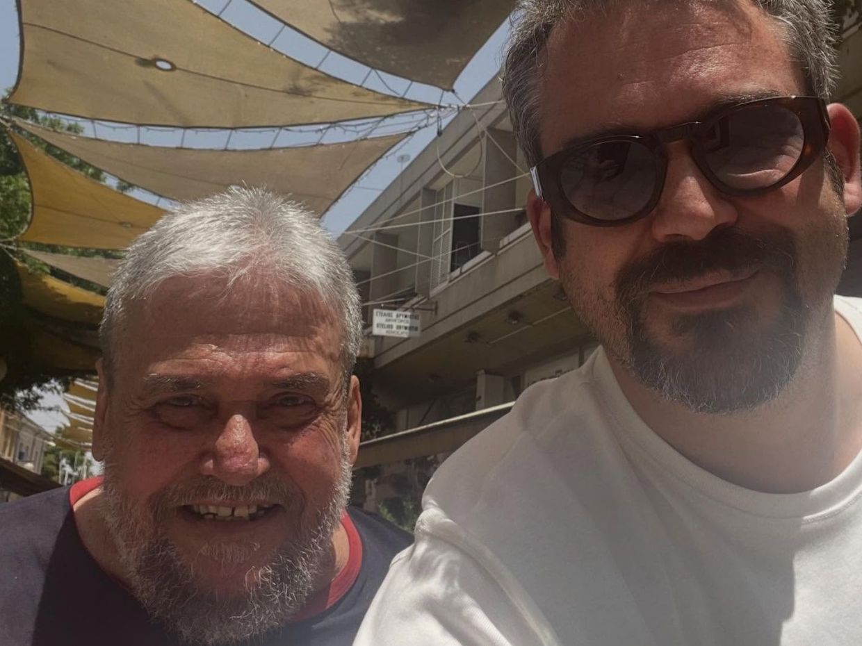 «Ξεκουράσου, σ' αγαπώ πολύ»: Ο Πυγμαλίων Δαδακαρίδης θρηνεί την απώλεια του πατέρα του