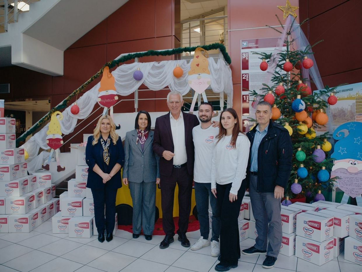 ΓΙΩΤΗΣ Α.Ε.: Χριστουγεννιάτικες εθελοντικές δράσεις των εργαζομένων