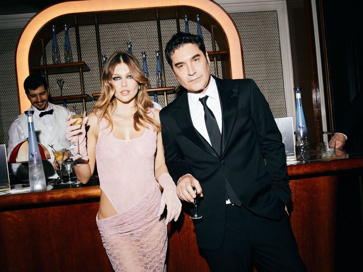 Χριστόφορος Παπακαλιάτης- Κλέλια Ανδριολάτου στα βραβεία BAFTA & το after-party με Grey Goose Altius