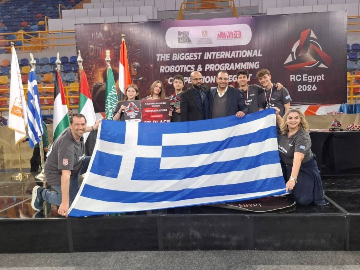 Διπλή Διάκριση στο Παγκόσμιο Πρωτάθλημα Ρομποτικής στην Αίγυπτο