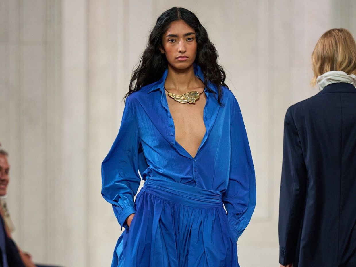 H Εβδομάδα Μόδας της Νέας Υόρκης ξεκίνησε & ο Ralph Lauren συναντά τον ρομαντισμό στην SS27
