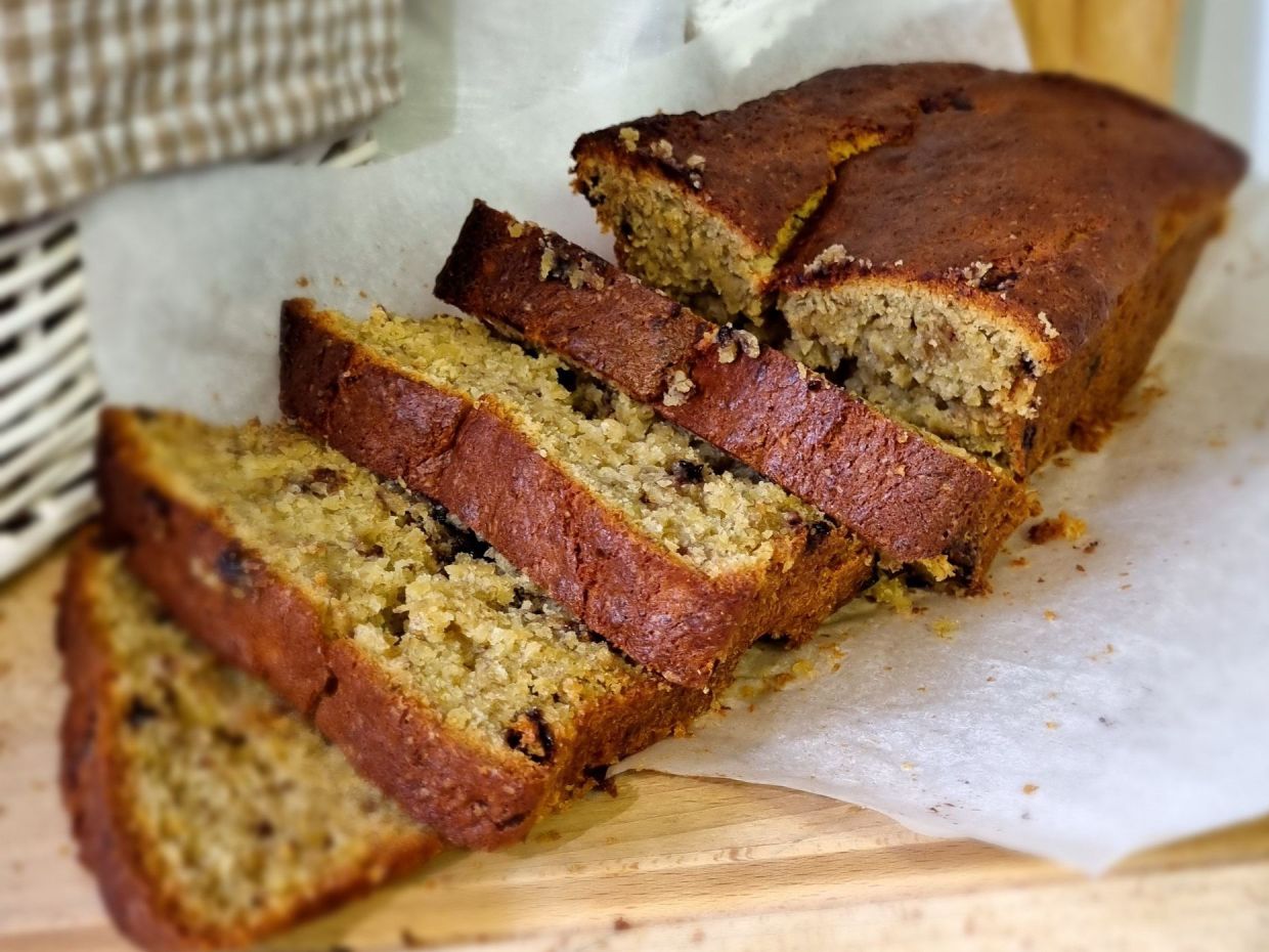 Εύκολη συνταγή για banana bread στον φούρνο χωρίς air fryer