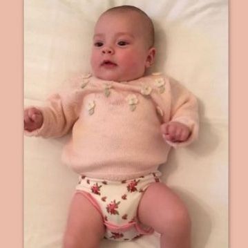 Η κορούλα της μεγάλωσε και ξετρελαίνει το Instagram (video)