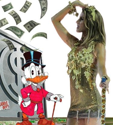 Και μοντέλα και ζάμπλουτες, με τη Gisele στην κορυφή