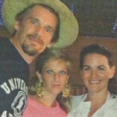 Η συνάντηση της Όλγας Κεφαλογιάννη με τον Ιθαν Χοκ