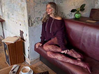 Lace legs: Τα καλσόν που θα κάνουν statement τα looks σου (και τα πόδια σου) στις γιορτές