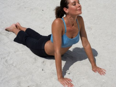 Γυμναστική στην παραλία