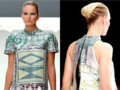 Αντιγράψτε το look: το γλυπτό σινιόν στο show της Mary Katrantzou