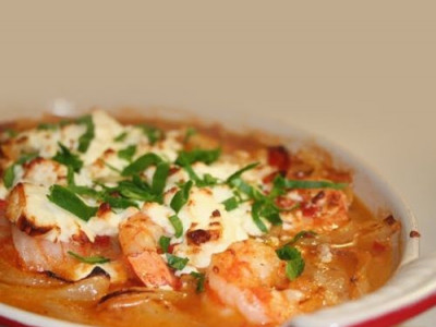 Γαρίδες σαγανάκι: Η πιο συγκλονιστική εναλλακτική με τυρί κρέμα