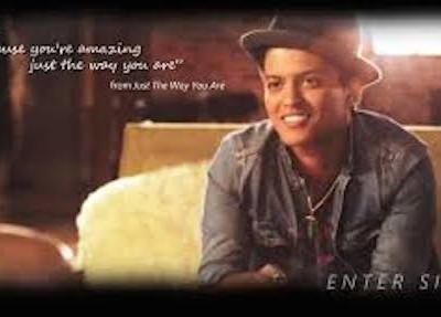 Just the way you are ~ Bruno Mars