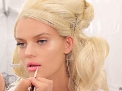 Το beauty look του οίκου Moschino για την Άνοιξη 2015!