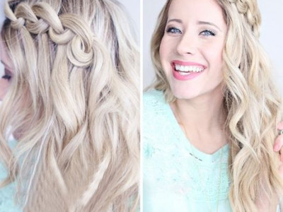 Χαλαρή πλεξούδα- καταρράκτης: Δες πώς μπορείς να την πετύχεις σε λιγότερο από 3 λεπτά!