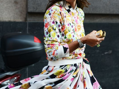 Fall Dressing: Πώς να φορέσεις τα σκούρα floral φθινοπωρινά μοτίβα