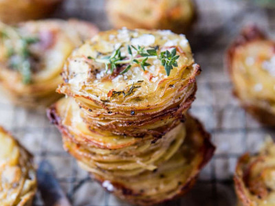 Σπιτικά πατατάκια με τυρί σε λιγότερο από 5 λεπτά