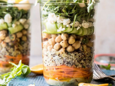 Φτιάξε την πιο barbeque σαλάτα εδώ και τώρα για το γραφείο