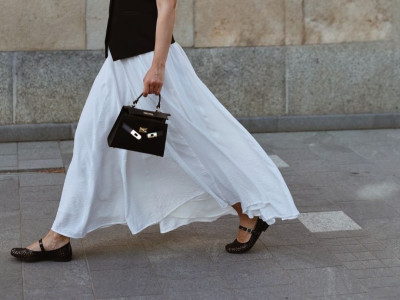 Mesh ballet flats: To fashion παπούτσι που θα φοράς καθημερινά με jeans & φούστες