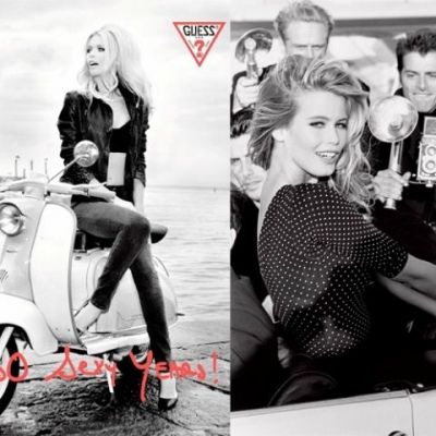 Claudia Schiffer: 23 χρόνια μετά, πρωταγωνίστρια στην καμπάνια των Guess