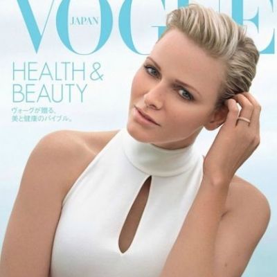 Η πριγκίπισσα Charlene εξώφυλλο στη Vogue Japan