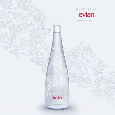 Ο Elie Saab ανασχεδιάζει το μπουκάλι του Evian