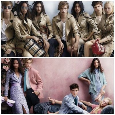 Burberry: επτά μοντέλα πρωταγωνιστούν στη νέα ανοιξιάτικη καμπάνια