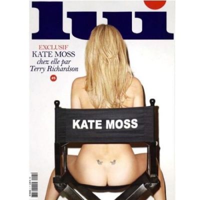 Τα οπίσθια της Kate Moss σε εξώφυλλο περιοδικού