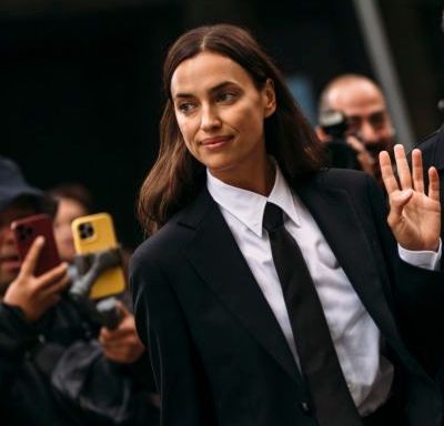 H Irina Shayk φόρεσε την πλεκτή ζακέτα με τον πιο πρωτότυπο τρόπο και υιοθέτησε το no pants trend