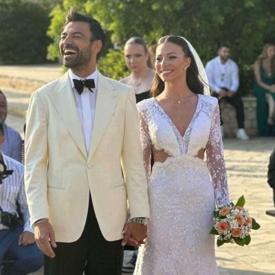 Ο λαμπερός γάμος του Αντρέα Γεωργίου και το εντυπωσιακό νυφικό της Σιμώνης Χριστοδούλου