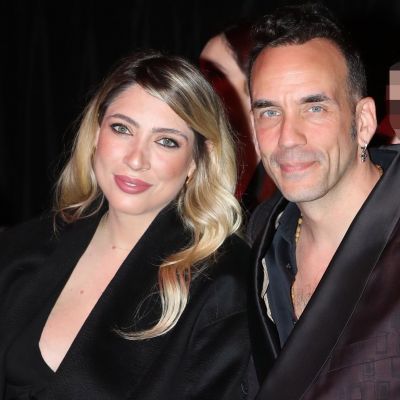 Πάνος Μουζουράκης - Μαριλού Κόζαρη σε σπάνια έξοδο λίγο πριν γίνουν ξανά γονείς -Το total black look