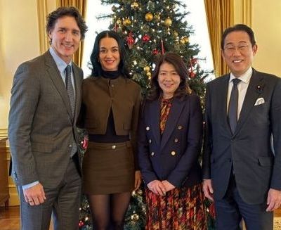 Μέχρι και ο Ιάπωνας πρωθυπουργός αναγνώρισε επίσημα τη σχέση Perry - Trudeau - Το ταξίδι & το post