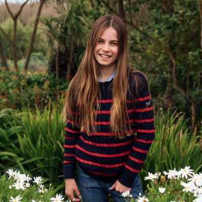 2 πράγματα κρατάμε από τα 11α γενέθλια της Charlotte: Τα γαλάζια της νύχια και τα απίθανα χόμπι της