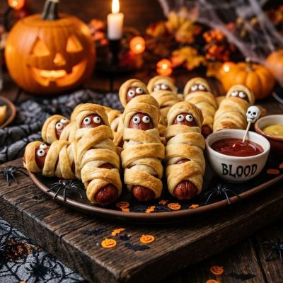 Halloween συνταγή για τα πιο spooky hot dogs που είναι έτοιμα σε 20 λεπτά
