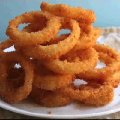 Χρυσά και τραγανά onion rings