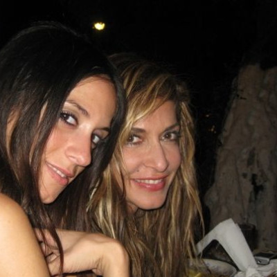 ANNA VISSI & SOFIA KARVELA AFTER A CONCERT IN KOLONAKI