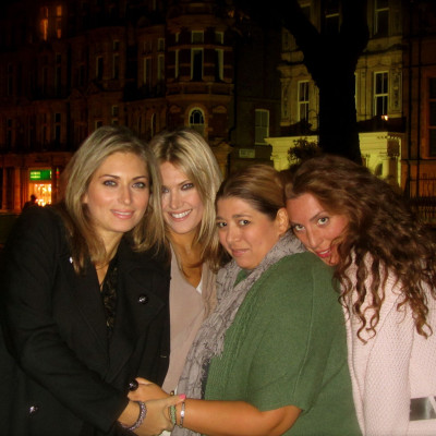 LONDON WITH THE GIRLS ..