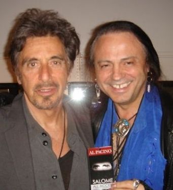 BACKSTAGE ON AL PACINO'S PLAY WITH MR.POMODORO WORLD WIDE