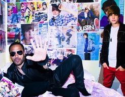 LENNY KRAVITZ  & JUSTIN BIEBER