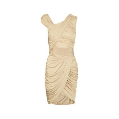 Φόρεμα σε χρώμα σαμπανί, όχι μόνο για γιορτινές μέρες