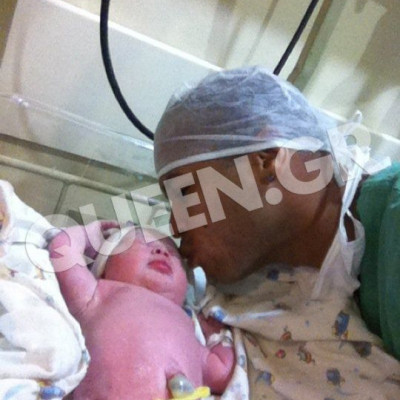 GABRIEL & HIS NEWBORN ANGEL ESTELLA