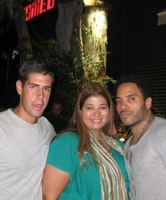 THE NIGHT BEFORE LENNY KRAVITZ CONCERT IN ATHENS ... I TOOK HIM 2 ROMEO 2 SEE THE GREEK WAY OF ENTERTAINMENT.