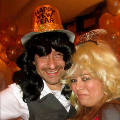 WHEN IN LONDON @ NEW YEARS EVE ... with THEMIS GEORGANTAS