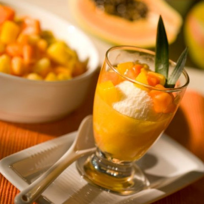 Εξωτική κρέμα μάνγκο