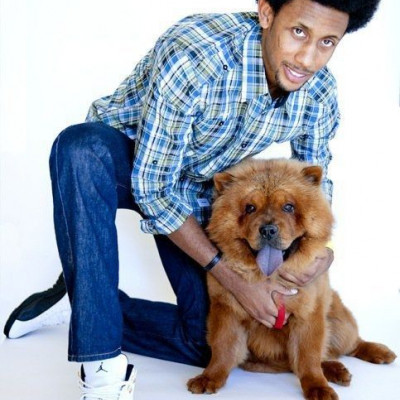 JOSH CHILDRESS & HIS ADORABLE DOG
