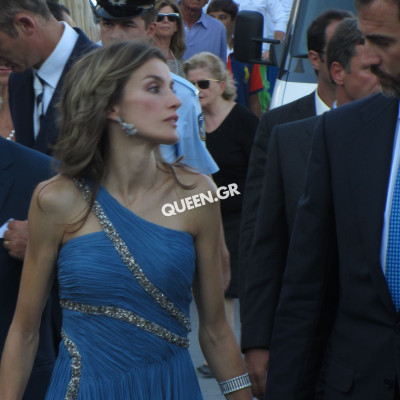 WHEN IN SPETSES ... PRINCESS LETIZIA & PRINCE FELIPE OF SPAIN